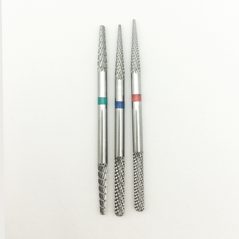 Brocas de carburo de tungsteno de doble cara, accesorios para manicura, 1 Uds. ► Foto 1/5