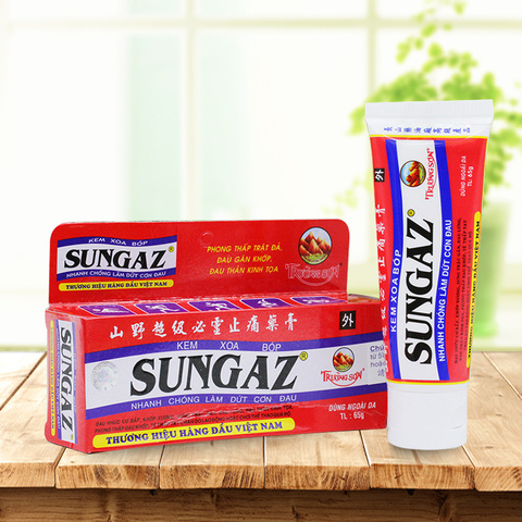 Sungaz-Esguince de Vietnam para hombros, cuello, cabeza, abdomen, cintura, mano y dolor en el pie, relajación de todo el cuerpo, 65 g/unidad ► Foto 1/6