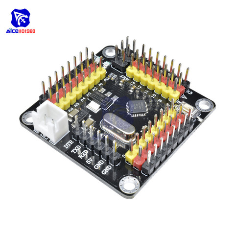 Diymore-Módulo de desarrollo de microcontrolador programable para Arduino, Atmega328 ATmega328P Mini Serie Pro, 16Mhz, 5V ► Foto 1/6