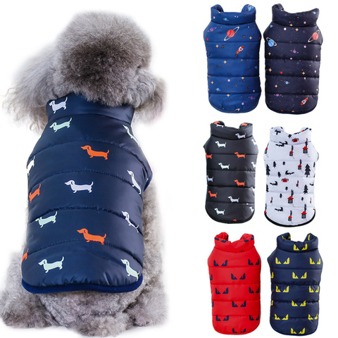 Abrigo de perro pequeño de invierno para mascota, ropa de perro, chaqueta de perro caliente, Atuendo para cachorro, abrigo para perro Chihuahua Shih Tzu, ropa para perros, ropa para perro ► Foto 1/6