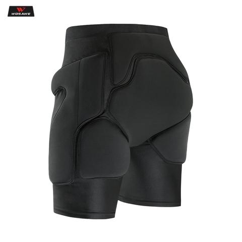 WOSAWE-pantalones cortos con almohadilla de cadera para motocicleta, protección para Motocross, monopatín liviano, Snowboard, esquí, Hip Pad, equipo protector ► Foto 1/6