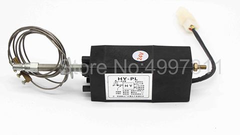 Genset-XHQ-PT solenoide de parada de motor, dispositivo de llama de motor diésel, normalmente abierto, 12V/24V, potencia de XHQ-PT ► Foto 1/3