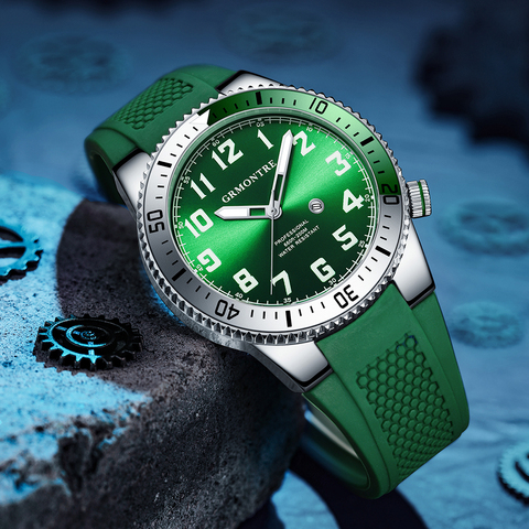 Reloj de buceo para hombre, reloj deportivo para hombre, reloj analógico, MIYOTA, reloj de cuarzo, cristal de zafiro luminoso 2022 ► Foto 1/6