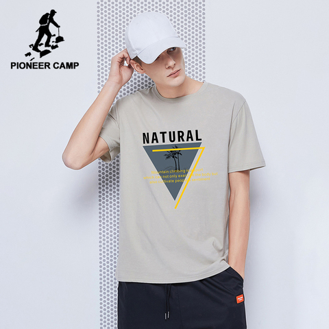 Camiseta de campamento pionero para hombre, camiseta informal de algodón Hip Hop 100%, Ideas de regalo de cumpleaños para hombre, ropa blanca y negra, ADT0205043, 2022 ► Foto 1/6