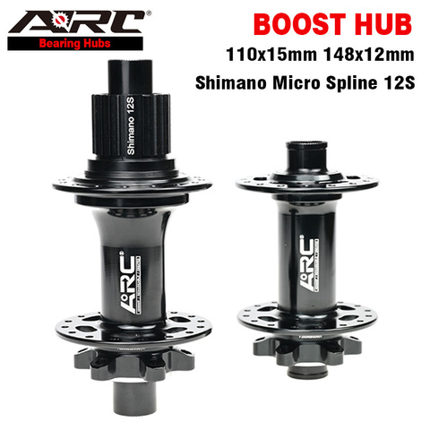 Arco impulso Hub 4 rodamientos de MTB Hub 6 trinquetes 3 dientes 15x110 12x148 para Micro Spline 12S Shimano 8-12S Sram XD 12S bicicleta buje de bicicleta ► Foto 1/6