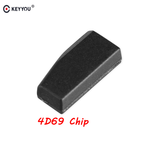 KEYYOU-transpondedor de Chip de carbono para coche, llave del coche con Chip 4D ID 69 4D69 ► Foto 1/2