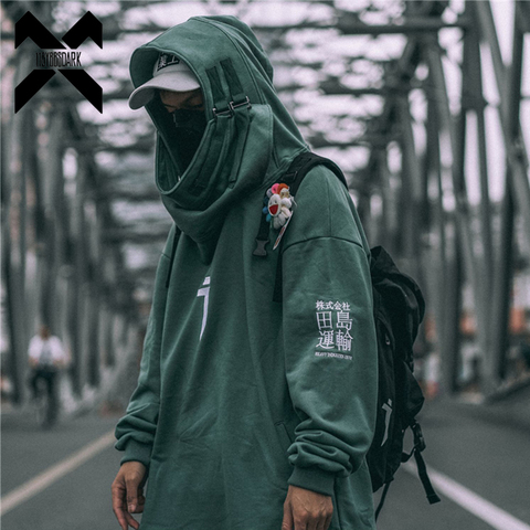 Sudadera con capucha de pez oscuro 11 BYBB'S 2022, sudaderas con capucha para hombre, ropa de calle, sudaderas holgadas Harajuku, chándal de Hip Hop para hombre DG412 ► Foto 1/6