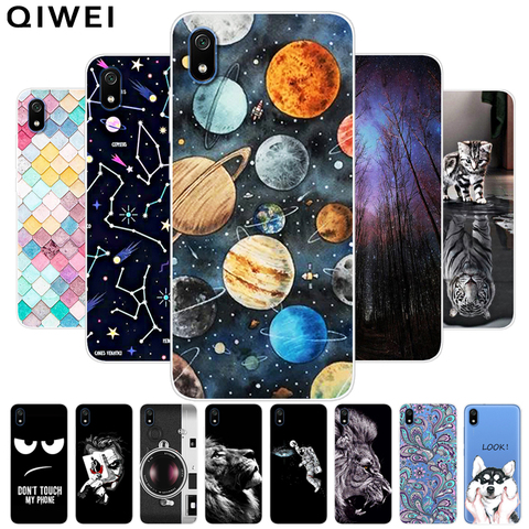 Para Xiaomi Redmi 7A claro parachoques Coque suave de silicona TPU funda trasera del teléfono para Xiaomi Redmi 7A caso Redmi7A A7 7 9A ► Foto 1/6