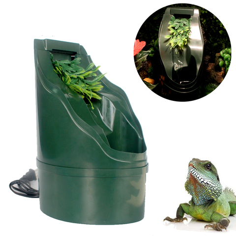 Fuente de agua potable para Reptiles, bebedero automático, filtro de lagarto, camaleón, serpiente, Reptiles, anfibios, accesorios para terrario ► Foto 1/6