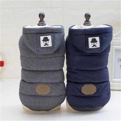 Ropa de alta calidad para mascotas ropa para perros de algodón, chaqueta gruesa de abrigo, disfraces, sudaderas con capucha, ropa para cachorros pequeños, ropa para gatos, novedad ► Foto 1/6