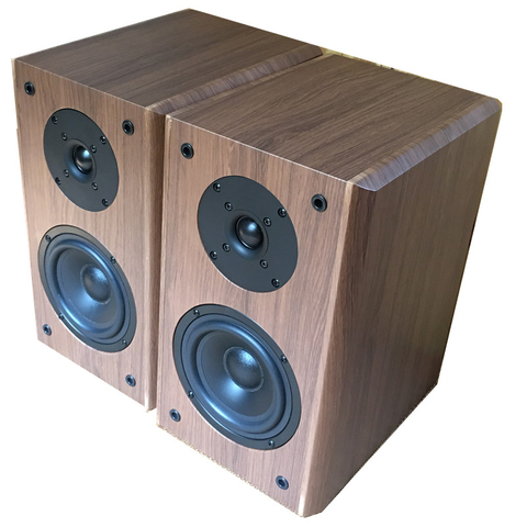 KYYSLB-Altavoces de madera para el hogar, amplificador de alta fidelidad de 50W, 8 Ohm, 205, 5 pulgadas, Hifi, estantería envolvente ► Foto 1/6