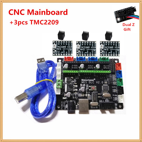 Controlador CNC GRBL 1,1, piezas de mejora, reemplazo, escudo CNC v3, placa de expansión Mach3 arduino UNO R3, tarjeta usb MKS DLC V2.0 ► Foto 1/6