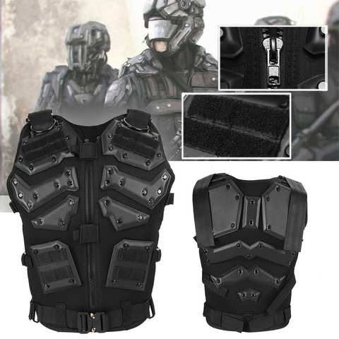 Chaleco táctico multifuncional para exteriores, equipo de protección Molle, Airsoft, Paintball, entrenamiento, nueva ► Foto 1/6