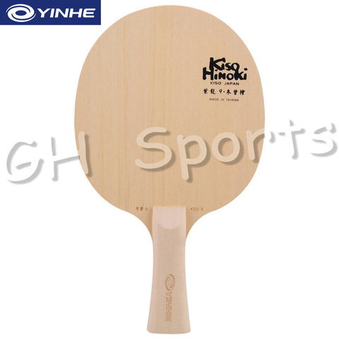 YINHE Kiso Hinoki 5 / 7 / 9 (serie Kiso, Pure Hinoki incluso Ply Wood) Hoja de tenis de mesa de ciprés japonés pala de Ping Pong Bat Paddle ► Foto 1/2