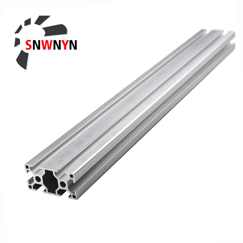 3060 de extrusión de perfil de aluminio 3060 de longitud 100-1200mm estándar europeo riel guía anodizado para DIY CNC 3D piezas de la impresora 1PC ► Foto 1/6