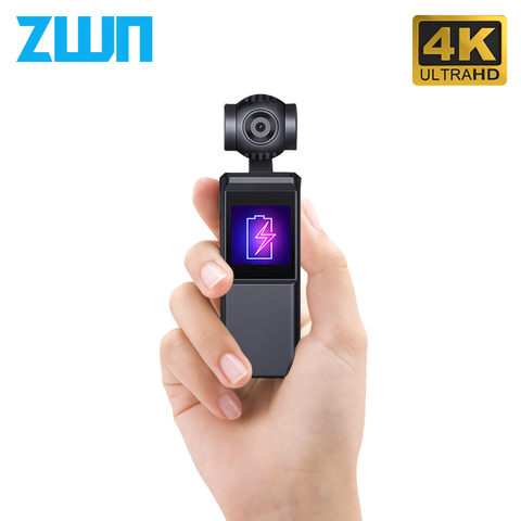 ZWN-cardán de mano V8 de 3 ejes 4K HD, estabilizador de cámara HI3559V200 + IMX258, pista inteligente con Wi-Fi integrado ► Foto 1/1