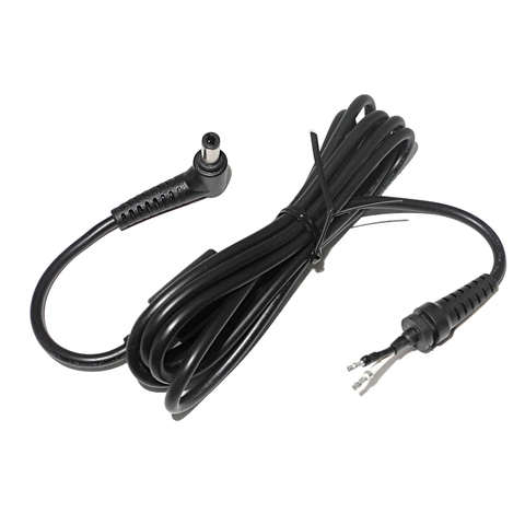 1,8 M 5,5x2,5mm conector de alimentación del portátil Jack Dc adaptador de enchufe para cargador de Cable 18AWG para Asus Lenovo cargador de portátil ► Foto 1/6