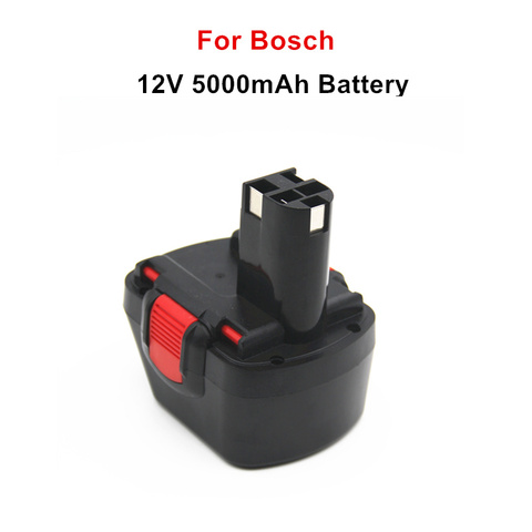 Batería recargable NiCD de 12V, 5.0Ah, para taladro eléctrico inalámbrico Bosch, destornillador, BAT139, BAT043, BAT045, BAT046, BAT049, BAT120 ► Foto 1/3