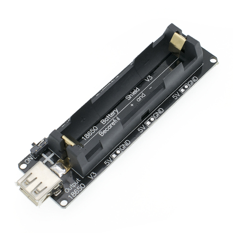 ESP32 ESP32S para Wemos para Raspberry Pi 18650 placa protectora de carga de batería V3 Puerto Micro USB tipo A USB 0.5A para carga Arduino ► Foto 1/4