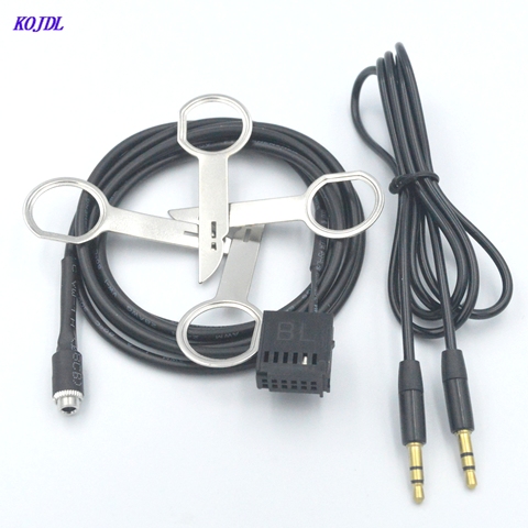 Kit de actualización AUX para FORD 6000CD, conjunto de adaptador de cable auxiliar y herramienta de radio para FIESTA, FOCUS, Mondeo, Fusion, Galaxy, CMax ► Foto 1/6