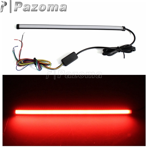 Motocicleta Universal secuencial luces traseras freno luz que fluye luces diurnas Luz de tira ► Foto 1/6