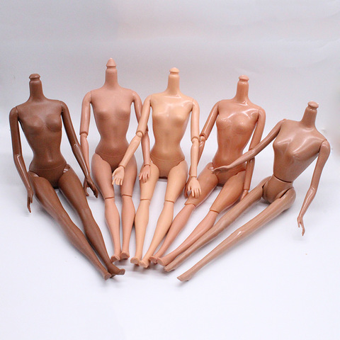 Muñeca africana con articulaciones de 5/11/13/20 para Cuerpo desnudo, muñeca piel obscura, cuerpo, piel negra, juguete para regalo ► Foto 1/5