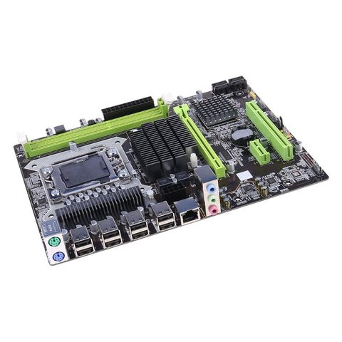 Placa base X58 LGA 1366, compatible con memoria de servidor REG ECC y procesador Xeon ► Foto 1/6