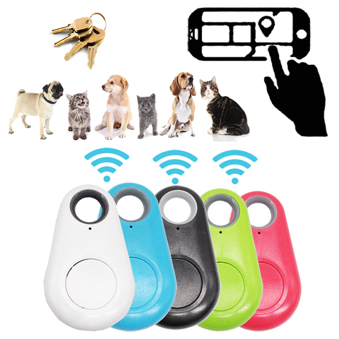 Mini rastreador GPS con Bluetooth 4,0 para mascotas, Perro inteligente de moda, etiqueta de alarma antipérdida, bolsa inalámbrica para niños, BILLETERA, localizador de llaves ► Foto 1/5