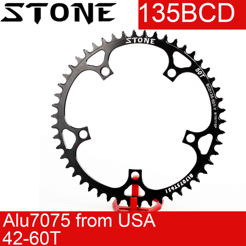 Rueda dentada para bicicleta de montaña, BCD 135, redonda, estrecha, ancha, 42, 44, 46, 48, 52, 54, 56T, 58, 60T, 135bcd ► Foto 1/6