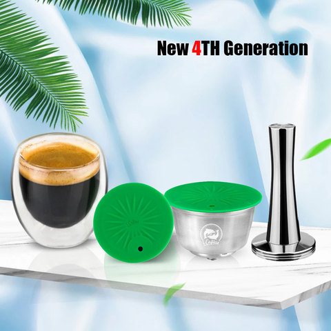 Nueva tercera generación de cápsulas de café filtros para Nescafe Dolce Gusto, cestas de goteo de té y café reutilizables recargables ► Foto 1/6