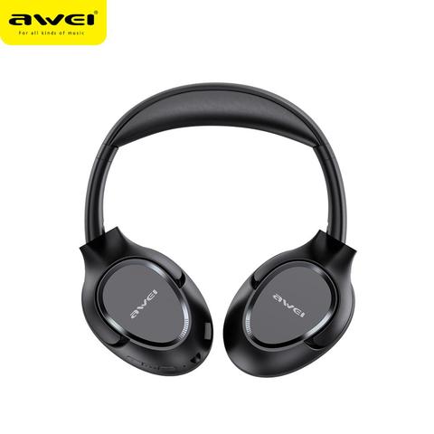 Wei A770BL-auriculares inalámbricos con Bluetooth, cascos con micrófono, estéreo HiFi plegable, compatible con tarjeta TF, controlador de 40mm para música y videojuegos ► Foto 1/6