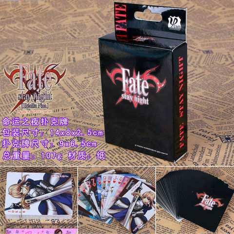 Anime destino noche estancia Poker Saber lily carácter juego de tarjeta de colección juguete para regalo ► Foto 1/1