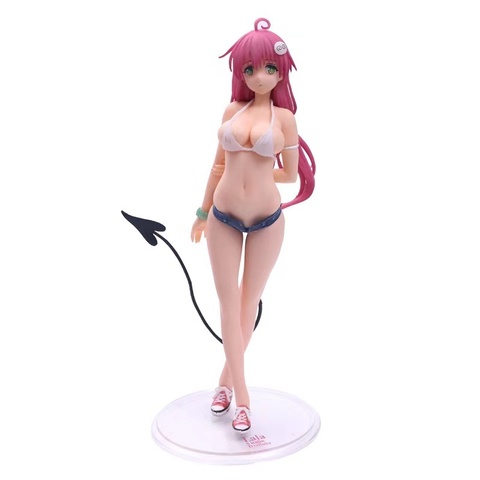 Anime alterar a Ru Lala Satalin Deviluke yeso Sexy figura de PVC nuevo Sexy alterar a Lala Figurnie colección modelo ► Foto 1/6
