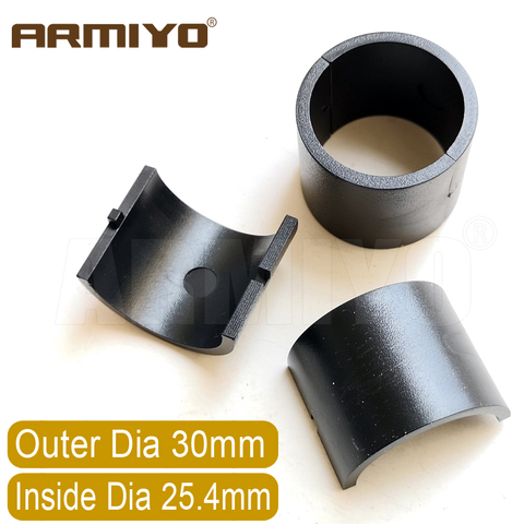 Armiyo-Adaptador de diámetro interior de 25,4mm, soporte de linterna láser, anillo de alcance de 30mm, accesorios de caza ► Foto 1/1