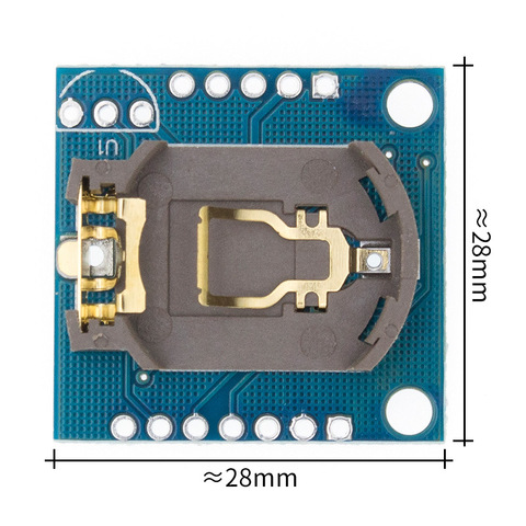 Módulo de reloj en tiempo real DS1302, CR2032 I2C RTC DS1307 AT24C32, módulo de reloj en tiempo Real para AVR, ARM y PIC sin batería ► Foto 1/4