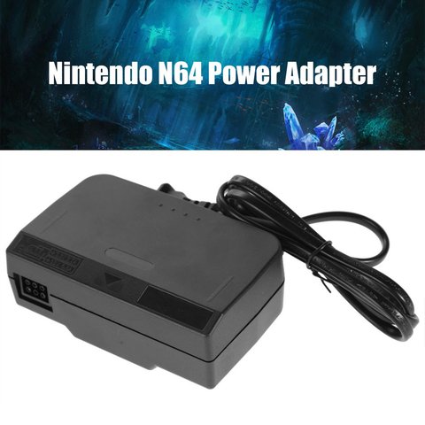 Para Nintendo N64 cargador adaptador de CA Nintendo 64 US adaptador de corriente regulador cable de alimentación cargador de Carga fuente de alimentación ► Foto 1/6