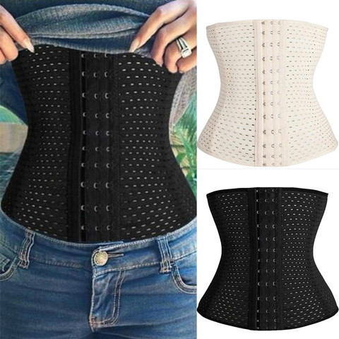 Faja ortopédica de látex para mujer, cinturón adelgazante para mujeres, fajas de entrenamiento, moldeador de cuerpo, funda de corsé de talla grande ► Foto 1/6