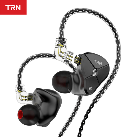 TRN BA5 10BA unidad del controlador en el auricular del oído 10 equilibrado Amarture HIFI DJ Monitor de Auriculares auriculares con QDC Cable TRN V80 V90 T200 ► Foto 1/6