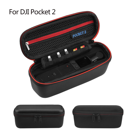 Bolsa de almacenamiento para DJI OSMO Pocket 2, cardán de mano portátil a prueba de golpes, impermeable, cuerpo de compresión, caja de Estuche de transporte, accesorios ► Foto 1/6