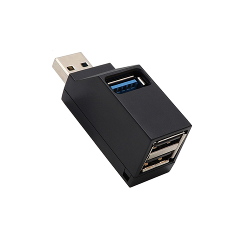 Hub USB 3,0 Hub 2,0 multiadaptador/divisor USB Mini 3 puertos de alta velocidad 3 Hab usb3.0 Puerto HUB usb-hub expansor para PC ► Foto 1/6