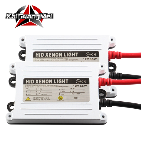 Balasto de Xenón HID delgado para coche, repuesto de bombillas de faro de xenón, 35W, 55W, 12V, para H1, H3, H7, H8, H9, H11, 9005, 9006, H4, 1 Uds. ► Foto 1/6