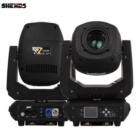 SHEHDS-foco LED con cabezal móvil 230W, con Control DMX Gobo, alto brillo, discoteca, Dj, Bar, escenario, fiesta ► Foto 1/6