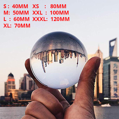 Bola de cristal decorativa, esfera transparente K9 ideal para fotografía y decoración del hogar ► Foto 1/6