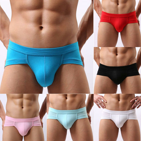 Calzoncillos cortos sin costuras para hombre, ropa interior, tangas ► Foto 1/6