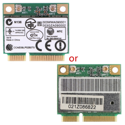 AR9285 AR5B95 media altura Mini PCI-E 150Mbps Wlan WiFi inalámbrico tarjeta para Atheros ► Foto 1/5