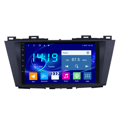 Para Mazda 5 2010-2015 del mercado de navegación GPS Autoradio 2 Din Car Radio reproductor Multimedia Android cabeza estéreo unidad WIFI ► Foto 1/6