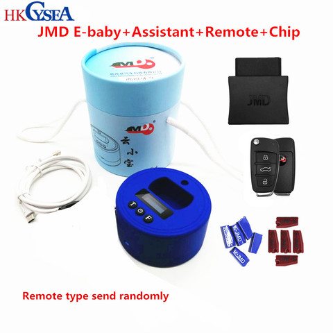 JMD EBaby-Chip remoto para coche, probador de frecuencia de generación para ID46/4D/48/70/83/72G/42/8C/11/12/13/33 Chip rojo/King JMD con asistente, nuevo ► Foto 1/4