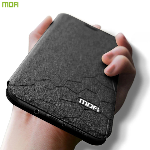 Funda de silicona para Xiaomi Poco M3, Funda de cuero con tapa, MOFi Original, Pocophone M3, fundas de libro de lujo a prueba de golpes ► Foto 1/6