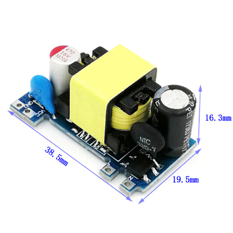 Convertidor de AC-DC, módulo de fuente de alimentación, 1 unidad, CA 110V 220V 230V a 5V 12V 24V ► Foto 1/6