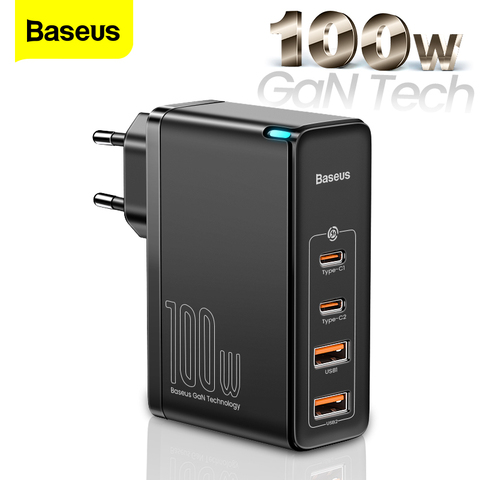 Baseus-cargador USB tipo C para móvil, cargador de carga rápida PD QC 100 4,0 3,0 USB-C tipo C para iPhone 12 Pro Max Macbook ► Foto 1/6